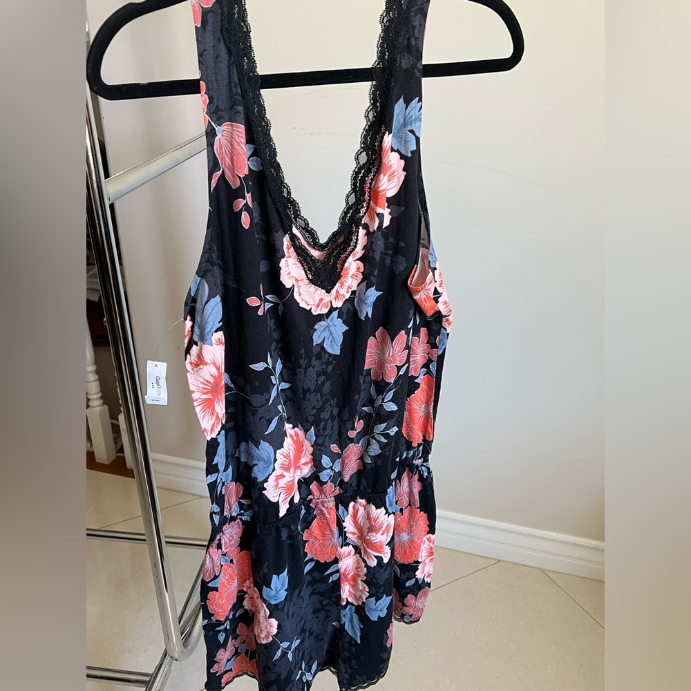 NWT Gap Floral Lace Romper